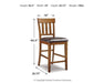 Ralene Bar Stool Set - CasaBella Furniture (San Antonio, TX)