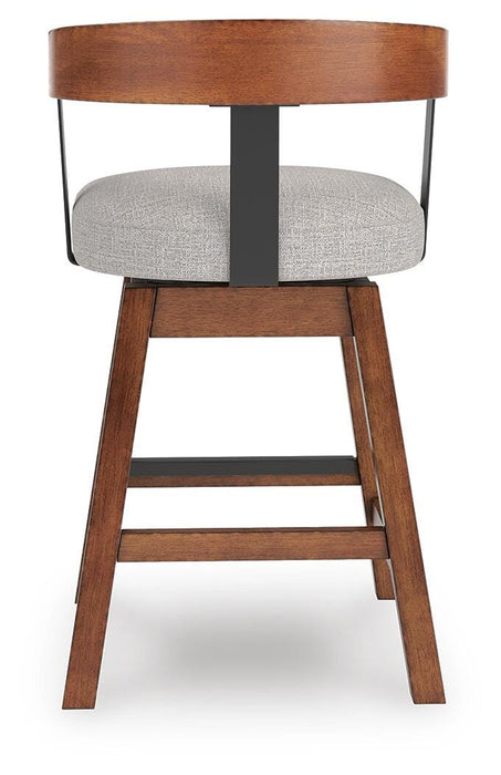 Ralene Counter Height Barstool (Set of 2) - CasaBella Furniture (San Antonio, TX)