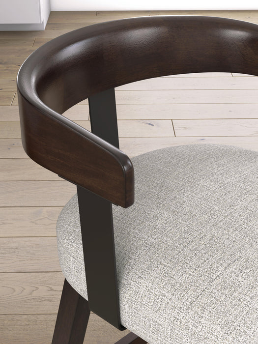 Haddigan Counter Height Barstool (Set of 2) - CasaBella Furniture (San Antonio, TX)