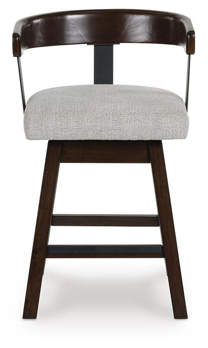 Haddigan Counter Height Barstool (Set of 2) - CasaBella Furniture (San Antonio, TX)