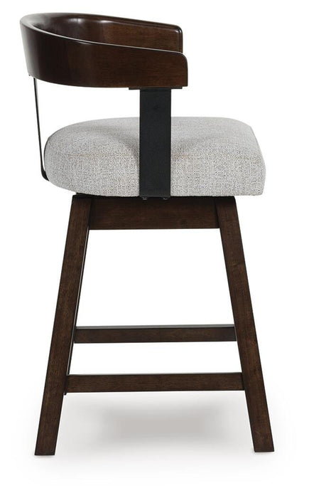Haddigan Counter Height Barstool (Set of 2) - CasaBella Furniture (San Antonio, TX)
