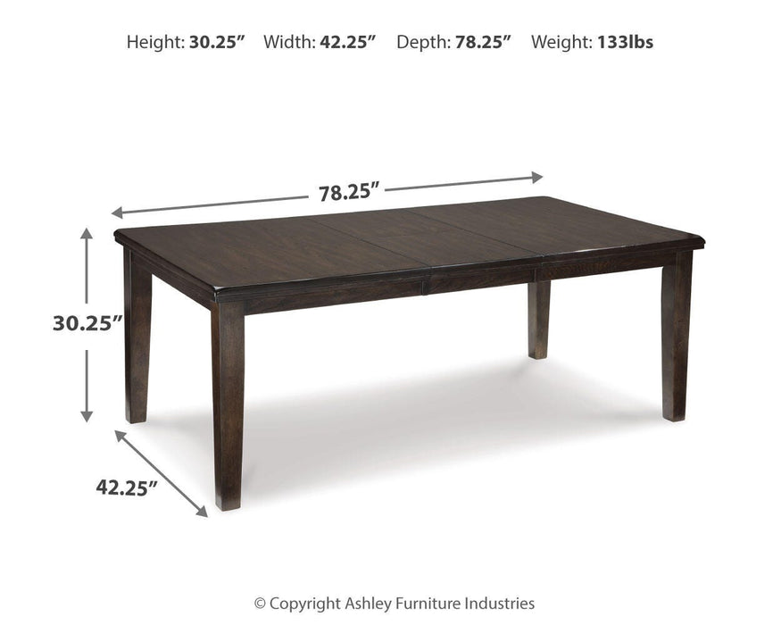 Haddigan Dining Extension Table - CasaBella Furniture (San Antonio, TX)