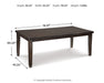 Haddigan Dining Extension Table - CasaBella Furniture (San Antonio, TX)