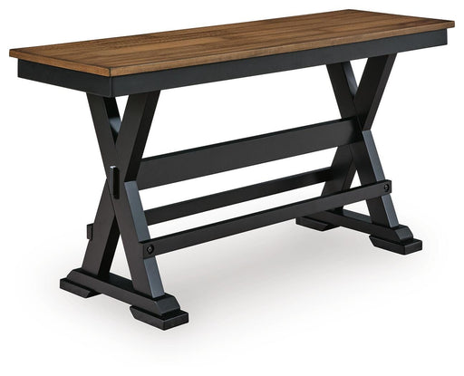 Wildenauer 48" Counter Height Bench - CasaBella Furniture (San Antonio, TX)