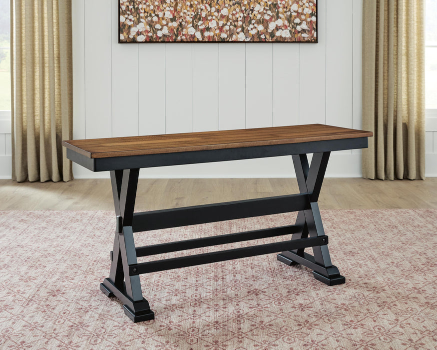 Wildenauer 48" Counter Height Bench - CasaBella Furniture (San Antonio, TX)
