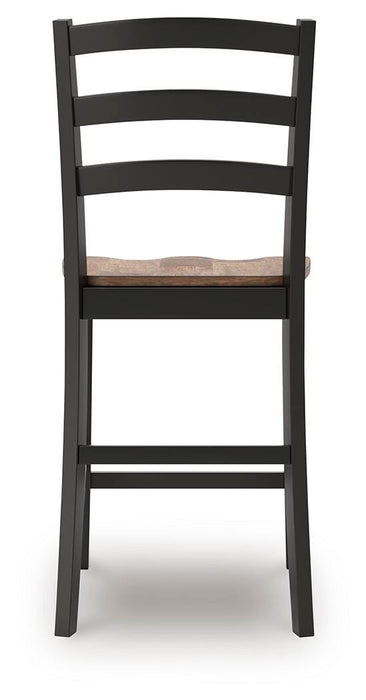 Wildenauer Counter Height Barstool - CasaBella Furniture (San Antonio, TX)