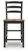 Wildenauer Counter Height Barstool - CasaBella Furniture (San Antonio, TX)