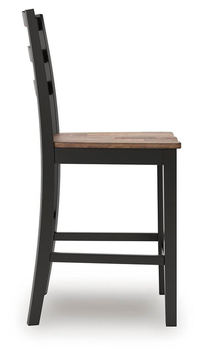 Wildenauer Counter Height Barstool - CasaBella Furniture (San Antonio, TX)
