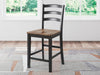 Wildenauer Counter Height Barstool - CasaBella Furniture (San Antonio, TX)
