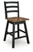 Wildenauer Counter Height Swivel Barstool - CasaBella Furniture (San Antonio, TX)