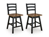 Wildenauer Counter Height Swivel Barstool - CasaBella Furniture (San Antonio, TX)