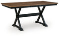 Wildenauer Counter Height Butterfly Extension Table - CasaBella Furniture (San Antonio, TX)
