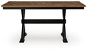 Wildenauer Counter Height Butterfly Extension Table - CasaBella Furniture (San Antonio, TX)