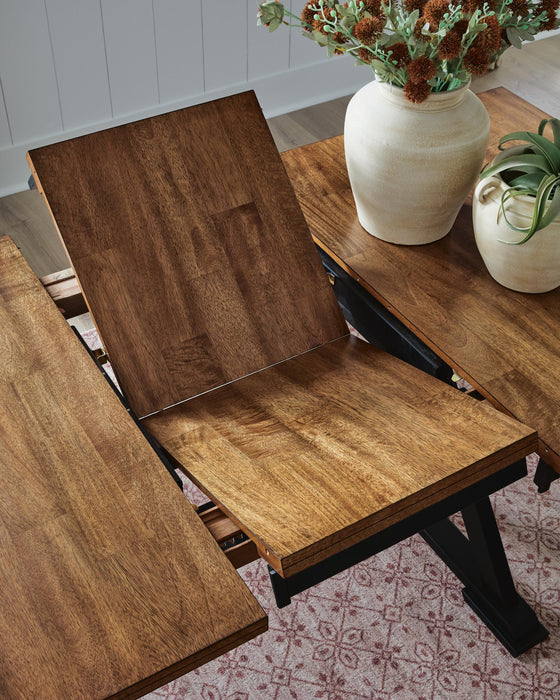 Wildenauer Counter Height Butterfly Extension Table - CasaBella Furniture (San Antonio, TX)