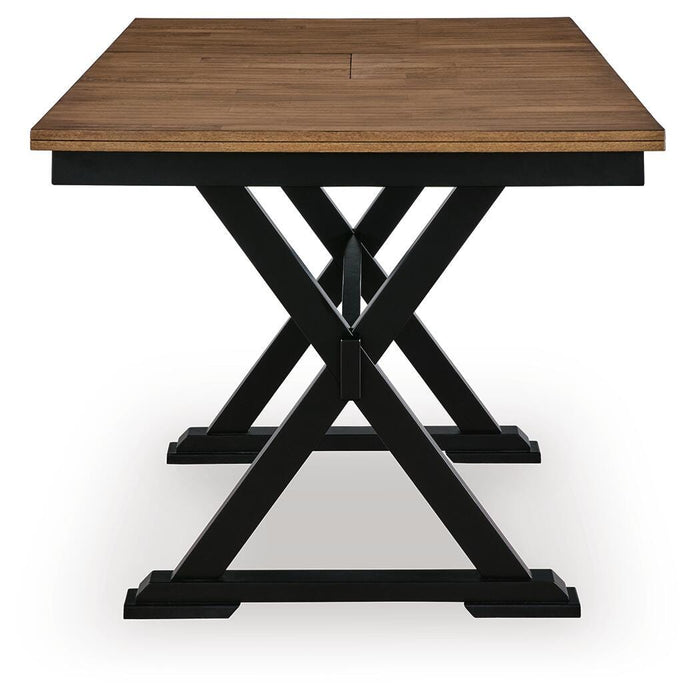 Wildenauer Counter Height Butterfly Extension Table - CasaBella Furniture (San Antonio, TX)
