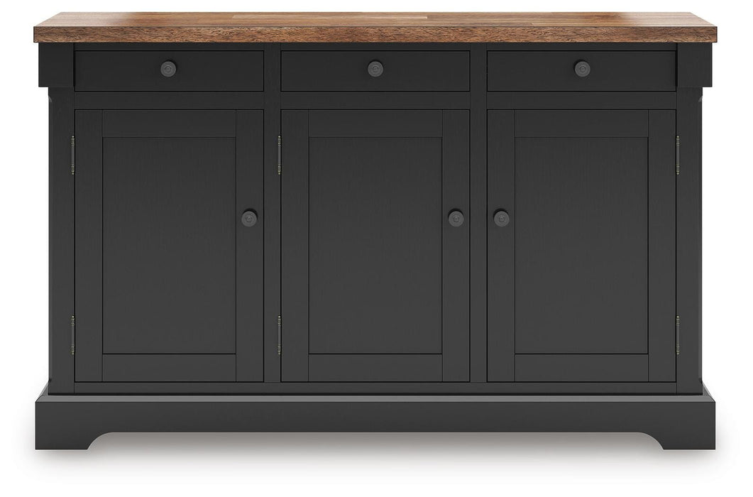 Wildenauer Dining Buffet - CasaBella Furniture (San Antonio, TX)