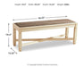 Bolanburg Dining Bench - CasaBella Furniture (San Antonio, TX)