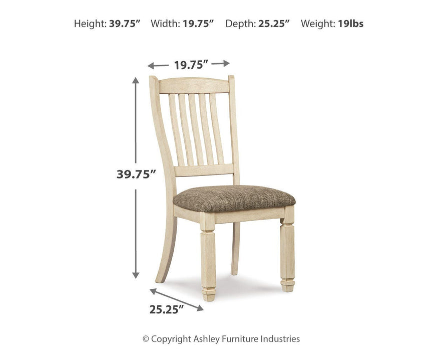 Bolanburg Dining Chair Set - CasaBella Furniture (San Antonio, TX)