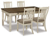 Bolanburg Dining Set - CasaBella Furniture (San Antonio, TX)