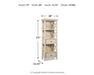 Bolanburg Display Cabinet - CasaBella Furniture (San Antonio, TX)