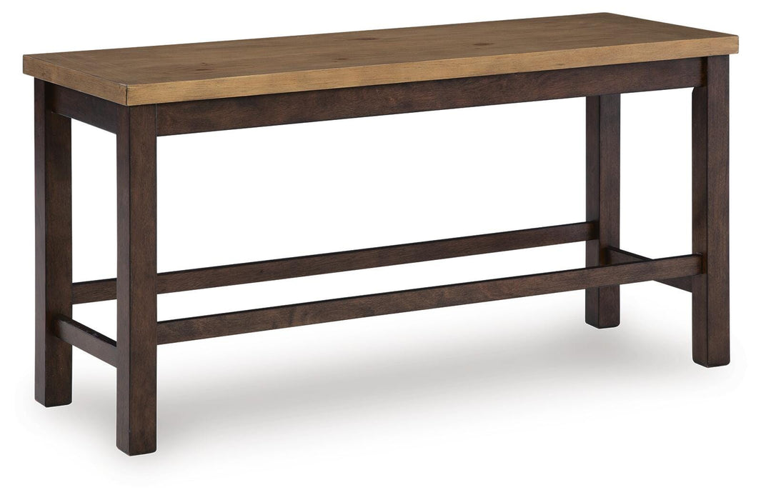 Rylandeen Counter Height Dining Bench - CasaBella Furniture (San Antonio, TX)