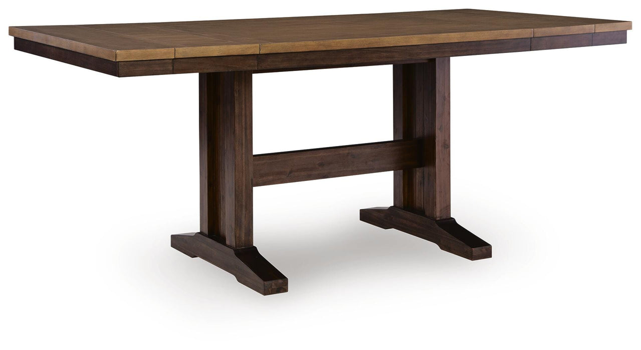 Rylandeen Counter Height Dining Extension Table - CasaBella Furniture (San Antonio, TX)