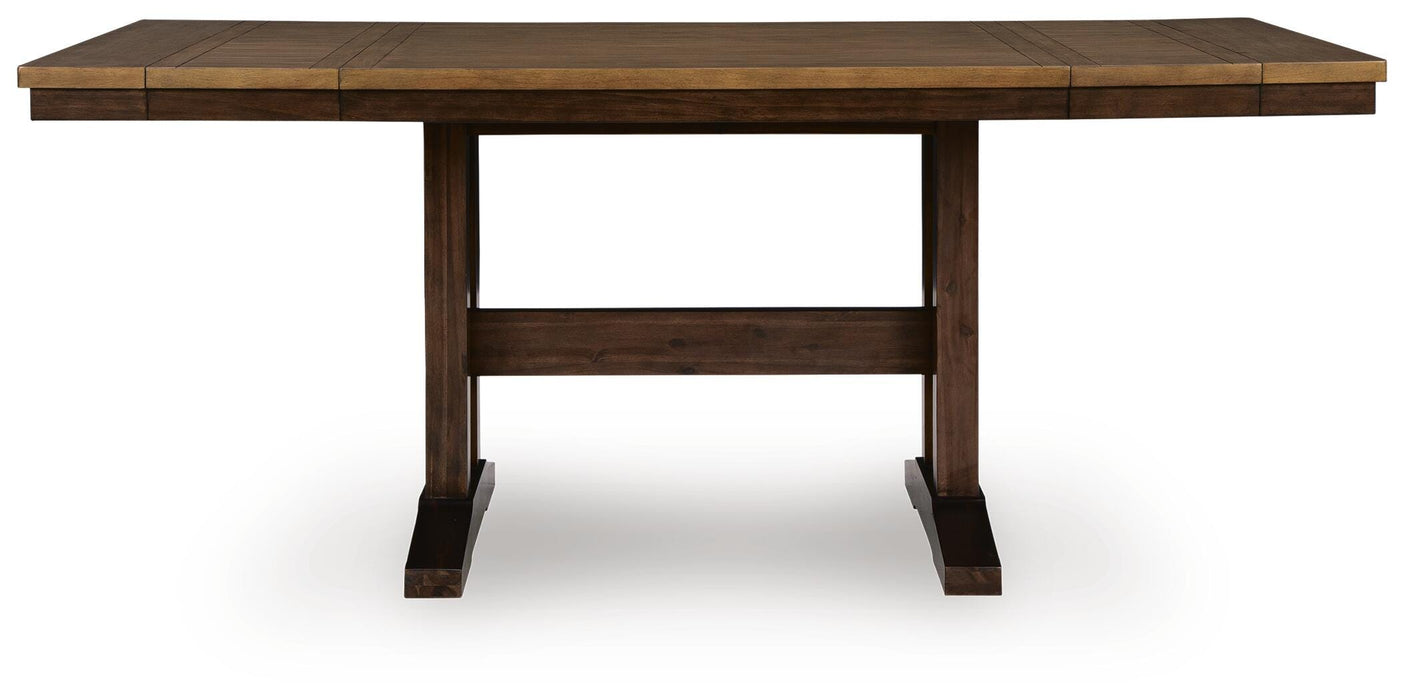 Rylandeen Counter Height Dining Extension Table - CasaBella Furniture (San Antonio, TX)