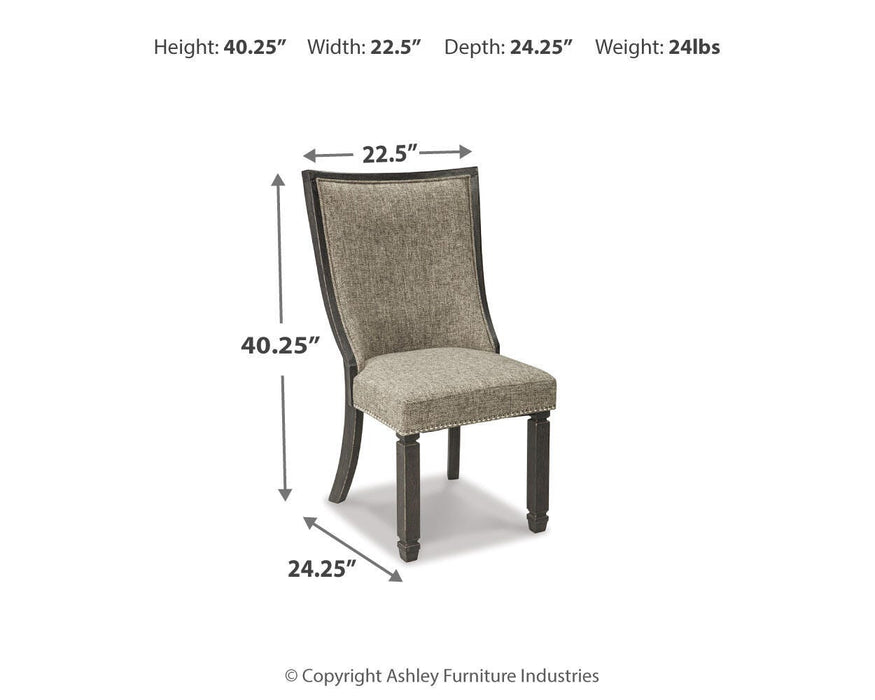 Tyler Creek Dining Chair Set - CasaBella Furniture (San Antonio, TX)