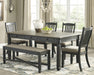 Tyler Creek Dining Set - CasaBella Furniture (San Antonio, TX)