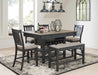 Tyler Creek Counter Height Dining Set - CasaBella Furniture (San Antonio, TX)