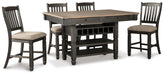 Tyler Creek Counter Height Dining Set - CasaBella Furniture (San Antonio, TX)