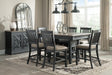 Tyler Creek Counter Height Dining Set - CasaBella Furniture (San Antonio, TX)