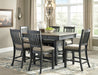 Tyler Creek Counter Height Dining Set - CasaBella Furniture (San Antonio, TX)