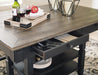 Tyler Creek Counter Height Dining Set - CasaBella Furniture (San Antonio, TX)