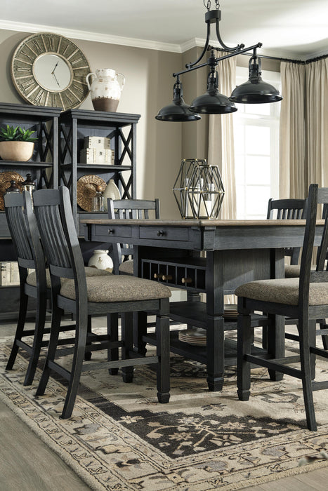 Tyler Creek Counter Height Dining Set - CasaBella Furniture (San Antonio, TX)