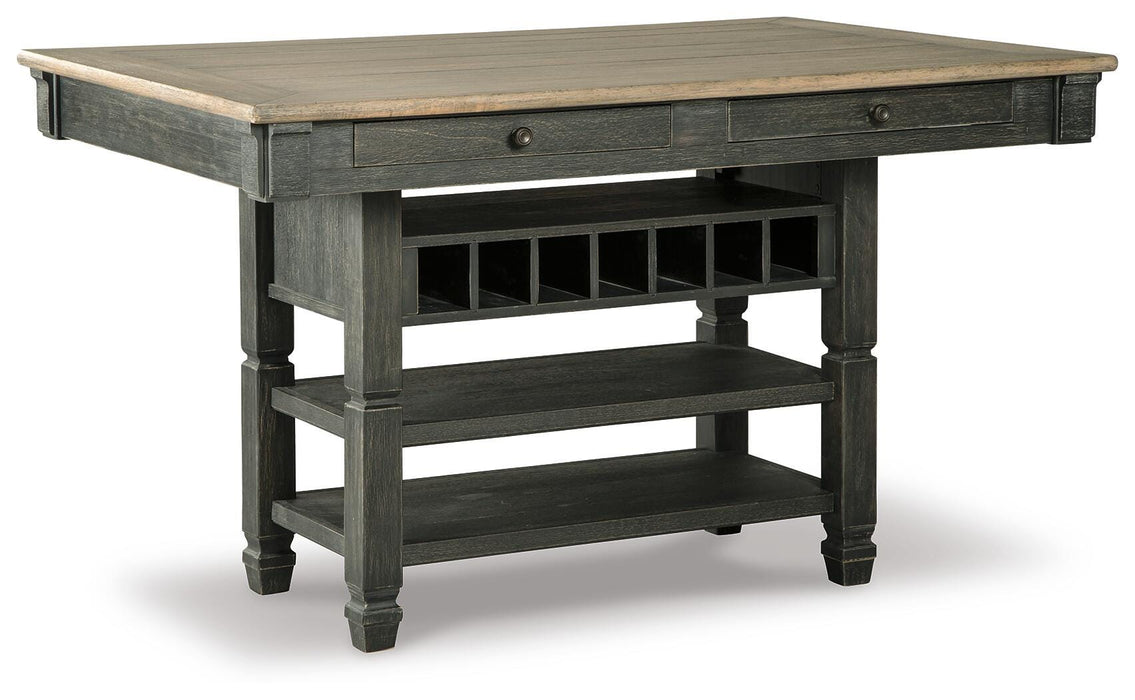 Tyler Creek Counter Height Dining Set - CasaBella Furniture (San Antonio, TX)