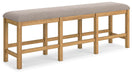 Havonplane 72" Counter Height Dining Bench - CasaBella Furniture (San Antonio, TX)