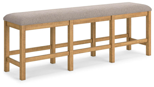 Havonplane 72" Counter Height Dining Bench - CasaBella Furniture (San Antonio, TX)