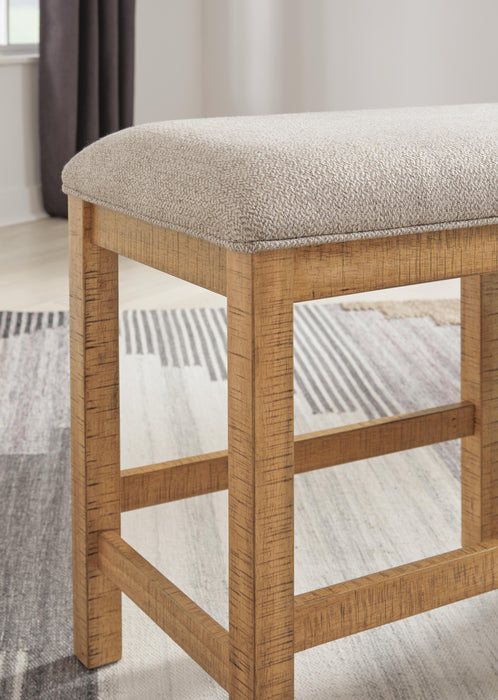 Havonplane 72" Counter Height Dining Bench - CasaBella Furniture (San Antonio, TX)