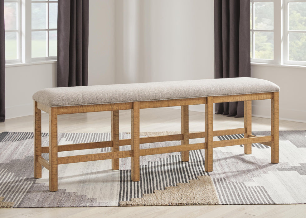 Havonplane 72" Counter Height Dining Bench - CasaBella Furniture (San Antonio, TX)