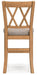 Havonplane Counter Height Barstool - CasaBella Furniture (San Antonio, TX)