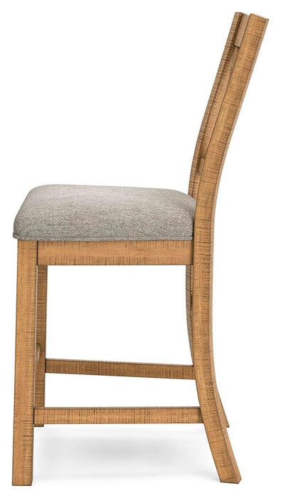 Havonplane Counter Height Barstool - CasaBella Furniture (San Antonio, TX)