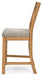Havonplane Counter Height Barstool - CasaBella Furniture (San Antonio, TX)