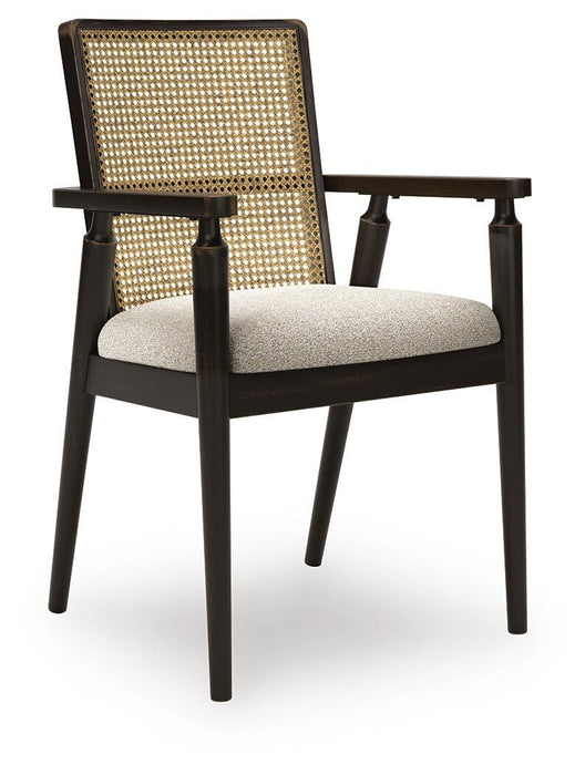 Galliden Dining Arm Chair - CasaBella Furniture (San Antonio, TX)