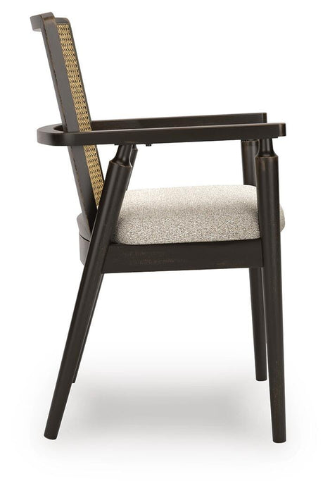 Galliden Dining Arm Chair - CasaBella Furniture (San Antonio, TX)