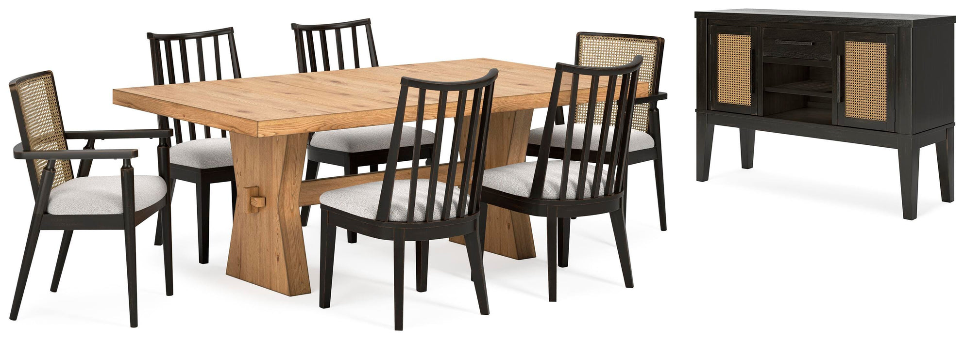 Galliden Dining Room Set - CasaBella Furniture (San Antonio, TX)