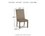Chrestner Dining Chair - CasaBella Furniture (San Antonio, TX)