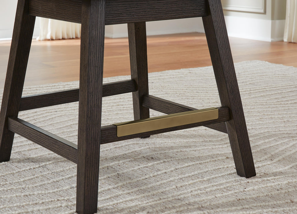 Burkhaus Counter Height Barstool - CasaBella Furniture (San Antonio, TX)