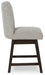 Burkhaus Counter Height Barstool - CasaBella Furniture (San Antonio, TX)