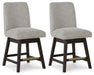 Burkhaus Counter Height Barstool - CasaBella Furniture (San Antonio, TX)